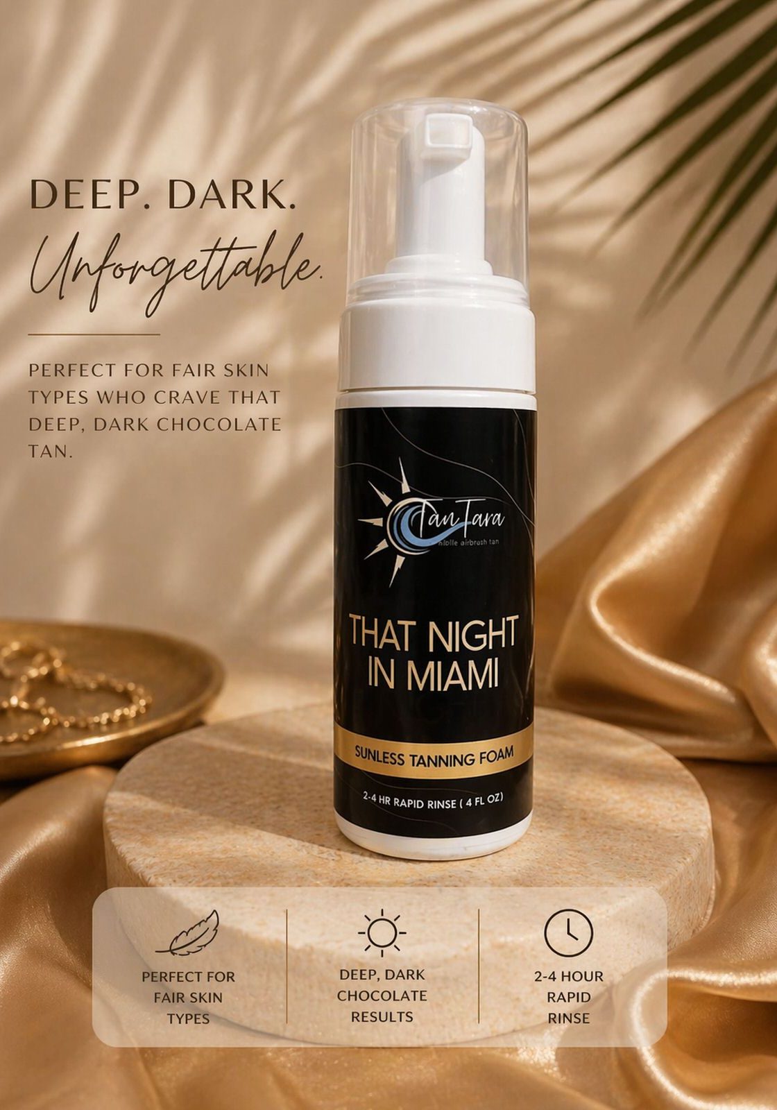 That Night in Miami Self-Tanning Foam Kit